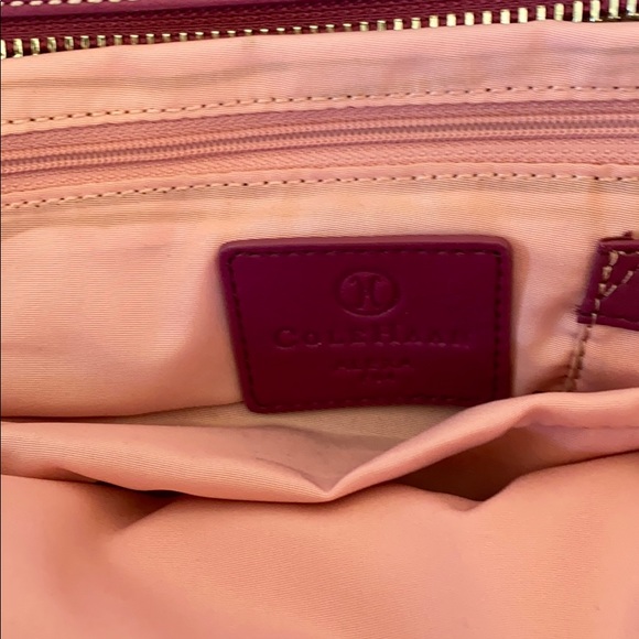 Brand new NWOT Cole Haan Magenta Leather Purse - Picture 6 of 10